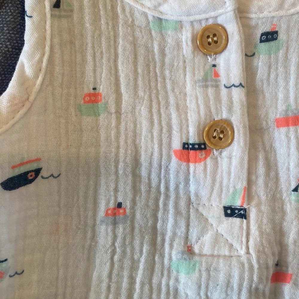 LILA&JACK 2 Rompers - Picture 2 of 6